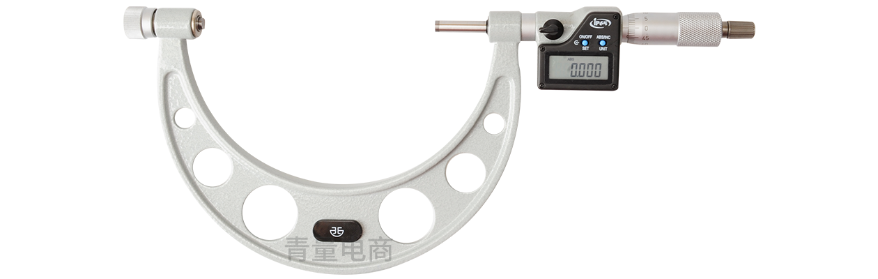 电子可换测砧外径千分尺