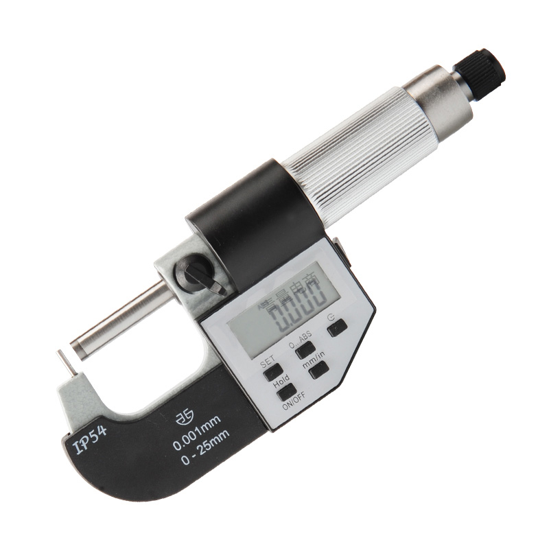 五键电子壁厚千分尺