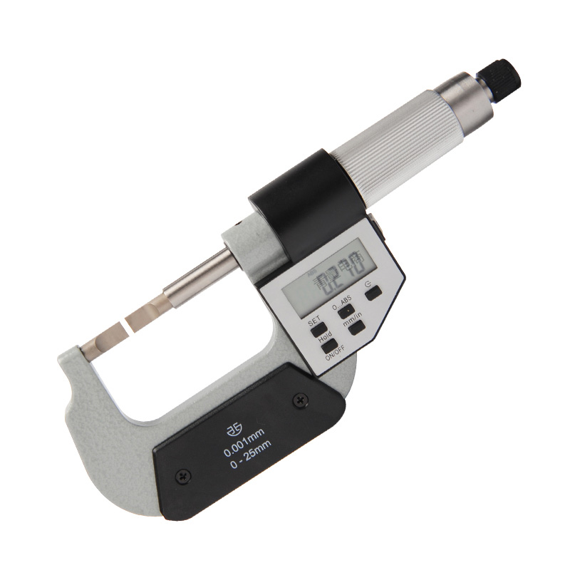 五键电子叶片千分尺